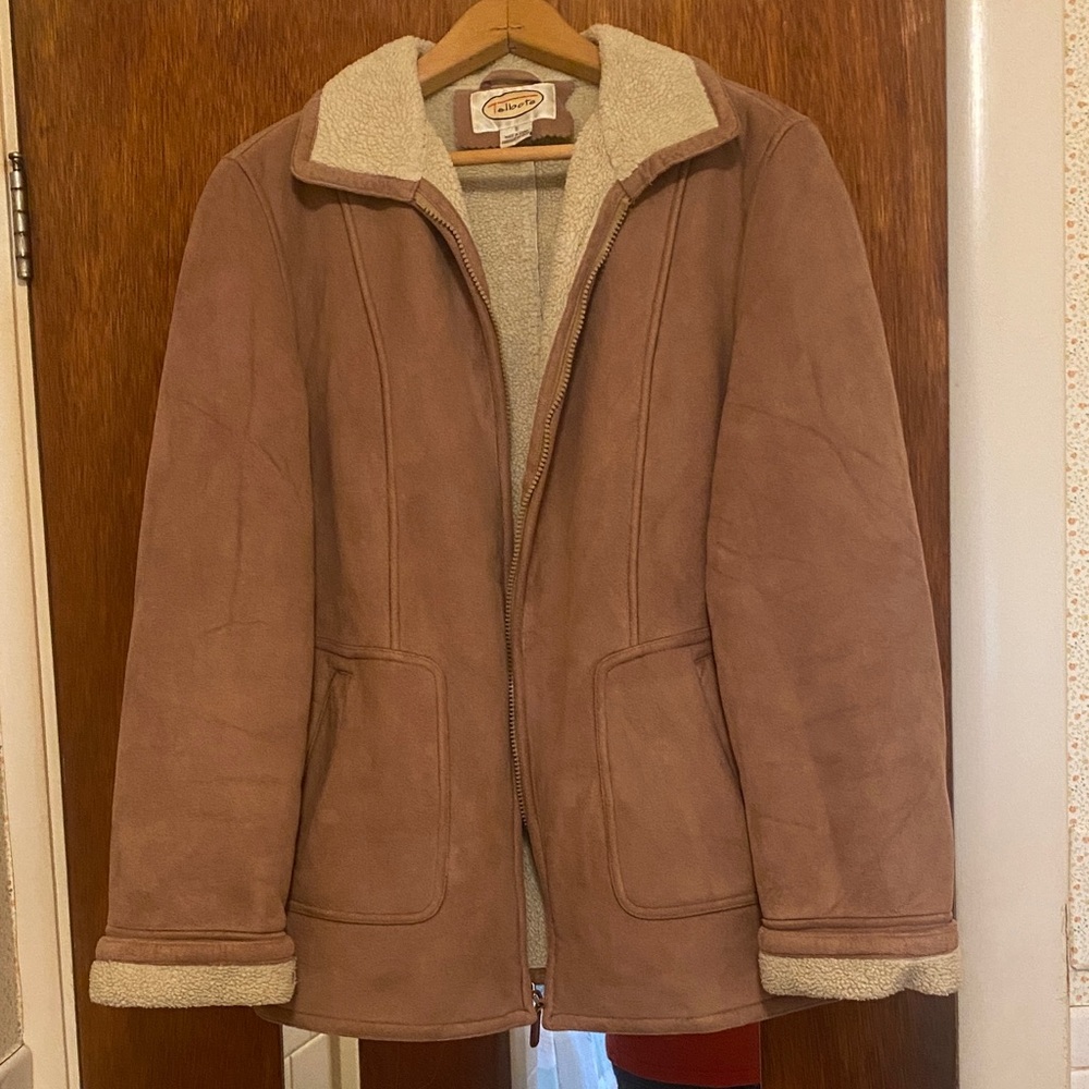 Talbots Brown Shearling Jacket